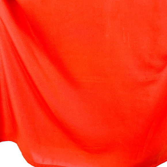 Calvin Klein Short Sleeve Orange Blouse - Picture 3 of 10